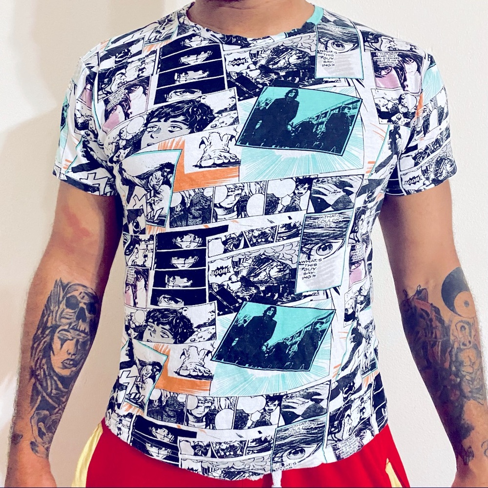 Seven Souls Anime T-Shirt Pop Art Comic Graphic Standard Large Size Fit